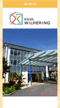 Mobile Screenshot of klinik-wilhering.at